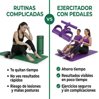 💪 EJERCITADOR CON PEDALES 6 EN 1 | ESCULPE TU FIGURA EN CASA